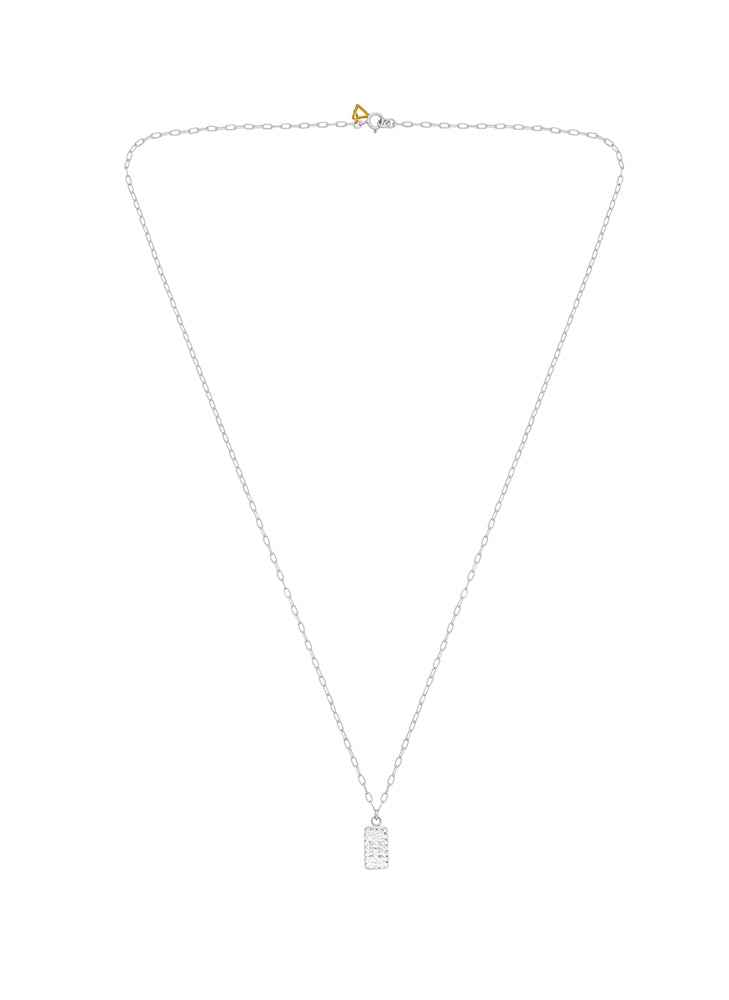Monogram Paper Chain Necklace