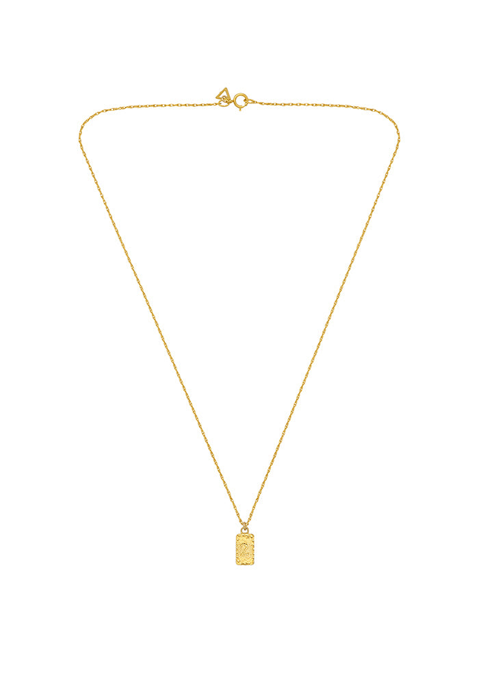 Numéro Rope Chain Necklace