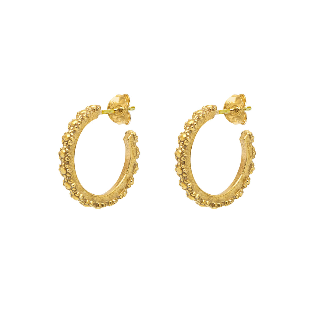 Flora Stud Hoops