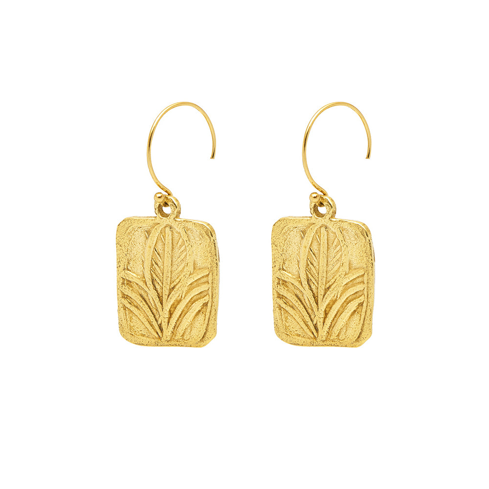 Palm Earrings