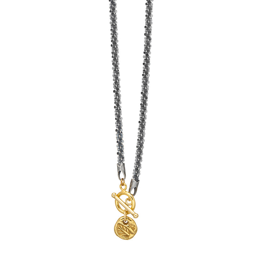 Bay Ring and Bar Necklace