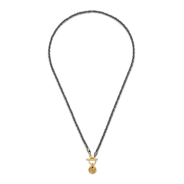 Bay Ring and Bar Necklace